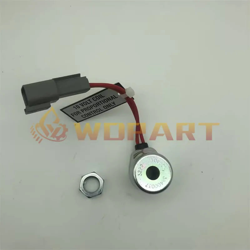 10V Valve Coil 6717706 for Bobcat 751 763 853 A220 A300 S220 S250 T190 T200 Loader
