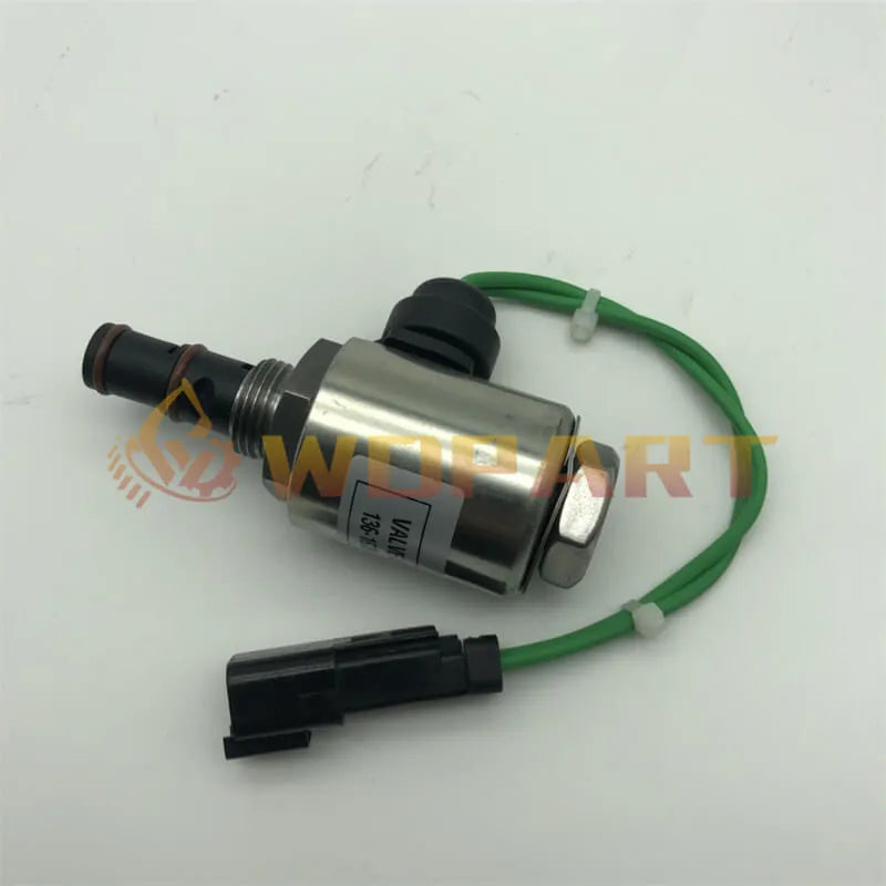 24V Solenoid Valve 136-1679 145-8307 119-5717 For Caterpillar CAT Engine 3116 3126 Tractor D5M D6M