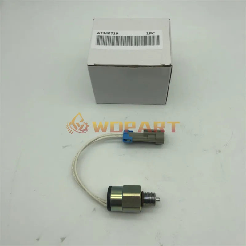 WDPART AT340719 Solenoid Valve for John Deere 332 CT322 CT332 CT315 318D 320D 323D 326D 328D 332D 333D 319D