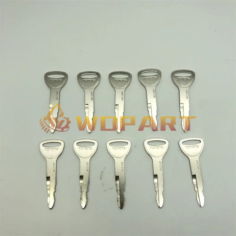 57591-23330-71 575912333071 A62597 162597 Ignition Keys for Toyota Forklift