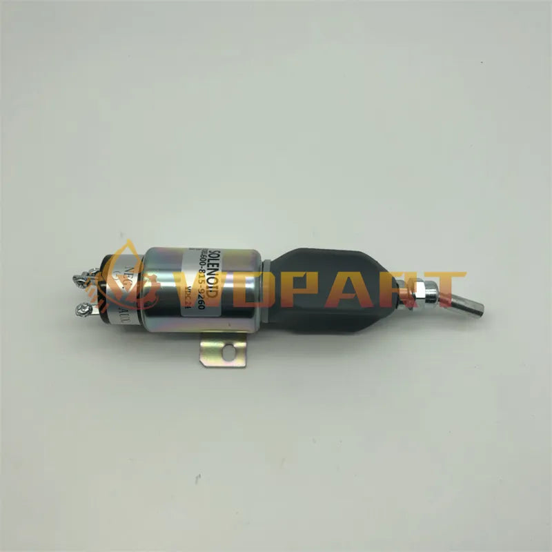 24V 600-815-9260 6008159260 Stop Solenoid for Komatsu PC128US-2 PC138US-2 WA100-5 WA150-5 WA320-5 WA80-3