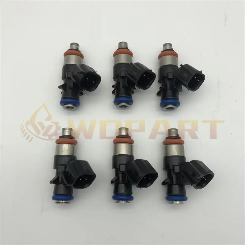 6PCS FJ1147 62410 0280158233 Fuel Injector For Ram Jeep Grand Cherokee Chrysler 3.6L V6