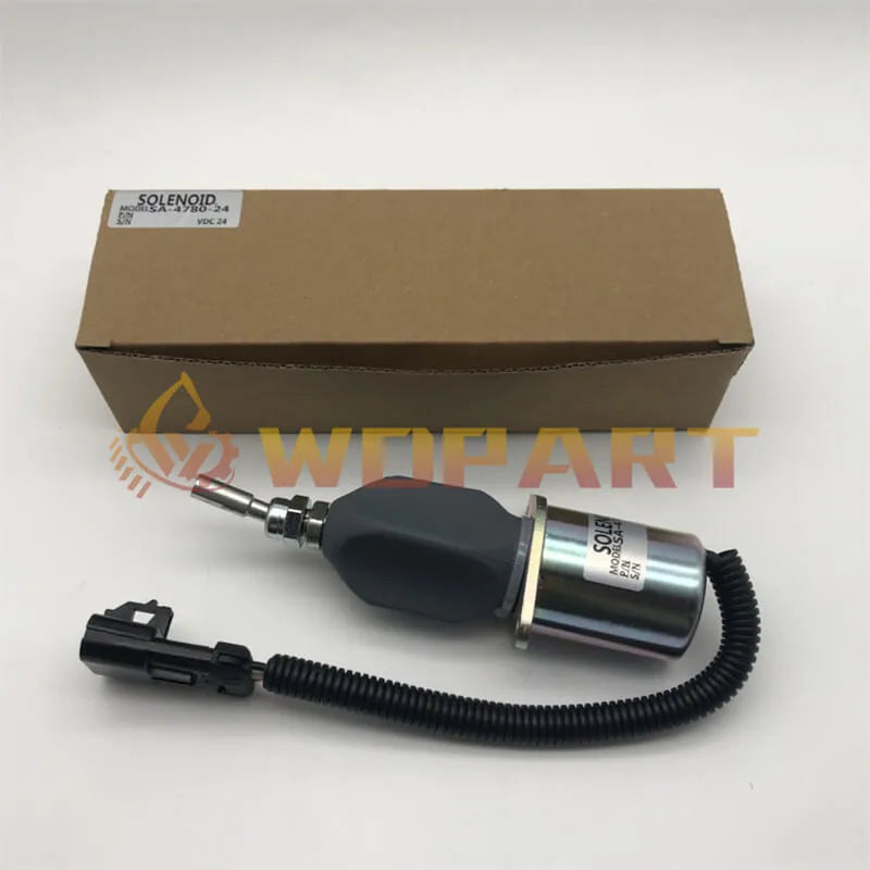 Diesel Stop Solenoid SA-4780 1751ES-24A7UC9B5S5 W/M6 SW for woodward