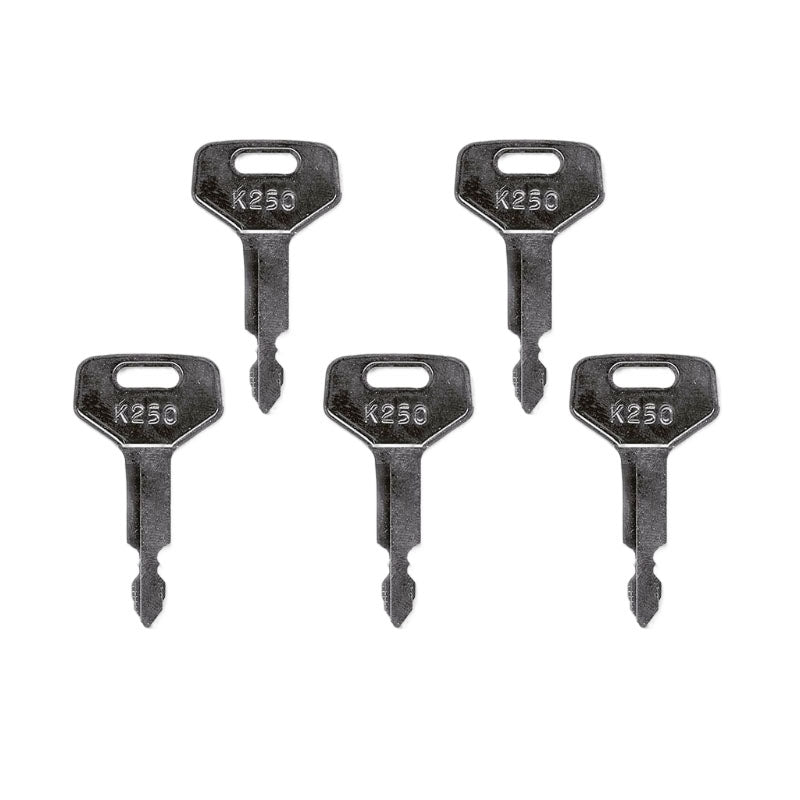 K250 Heavy Equipment Key Fit for Kobelco Case Kawasaki Kobelco Excavator