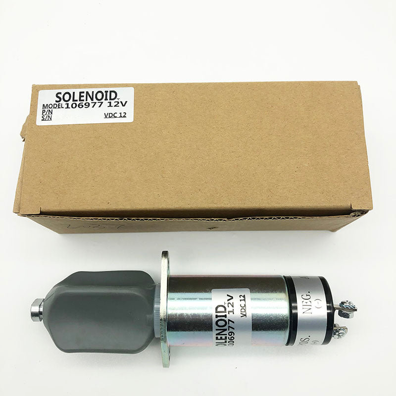 Stop Solenoid 106977 12VDC 20A Pull/Hold Type 1502 Series for Miller | WDPART