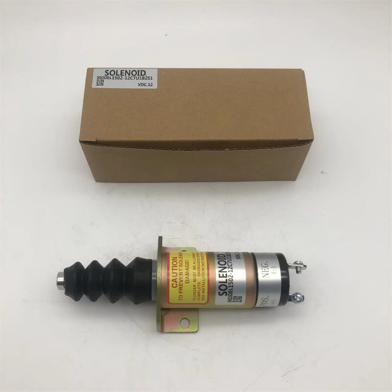 Diesel Stop Solenoid 1502-12C6U1B1S1 12V for Woodward 1500 Series