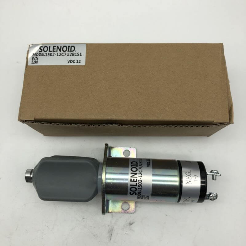 1500-2002 1502-12C7U2B1S1 Fuel Stop Solenoid for Woodward 12V 1502