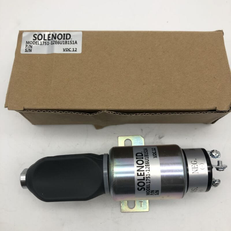 Diesel Stop Solenoid 1700-2530 1751-12E6U1B1S1A for Woodward 1700 Series Solenoid.