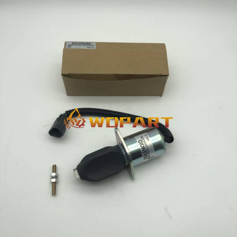 1700-4005 1751ES-12A3UC11B1 Diesel Stop Solenoid 12V for Volvo Excavator EC27C EC35C