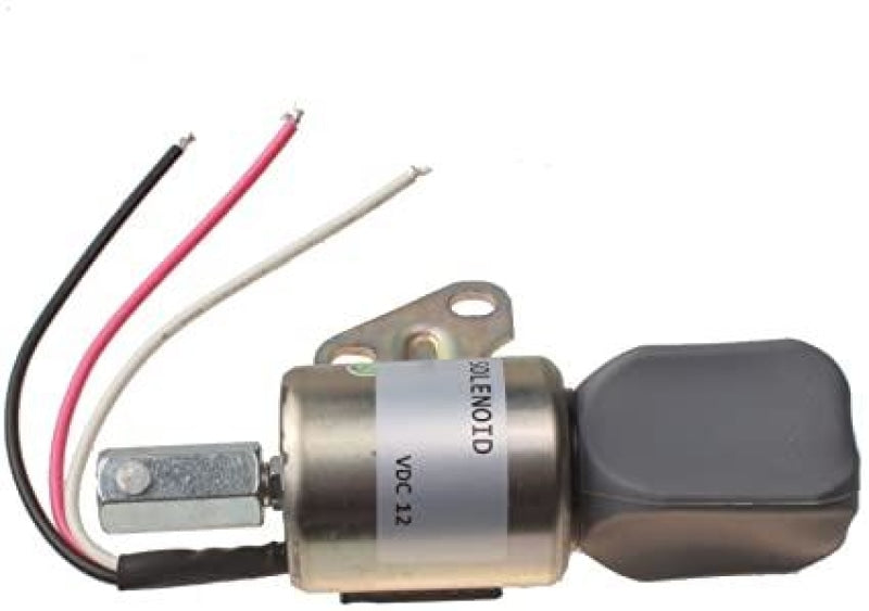 Diesel Stop Solenoid 17520-60012 for Kubota V2203 Engine - 2