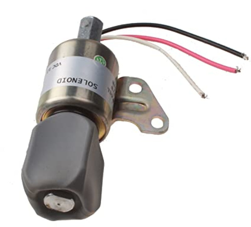 Diesel Stop Solenoid 17520-60012 for Kubota V2203 Engine - 1