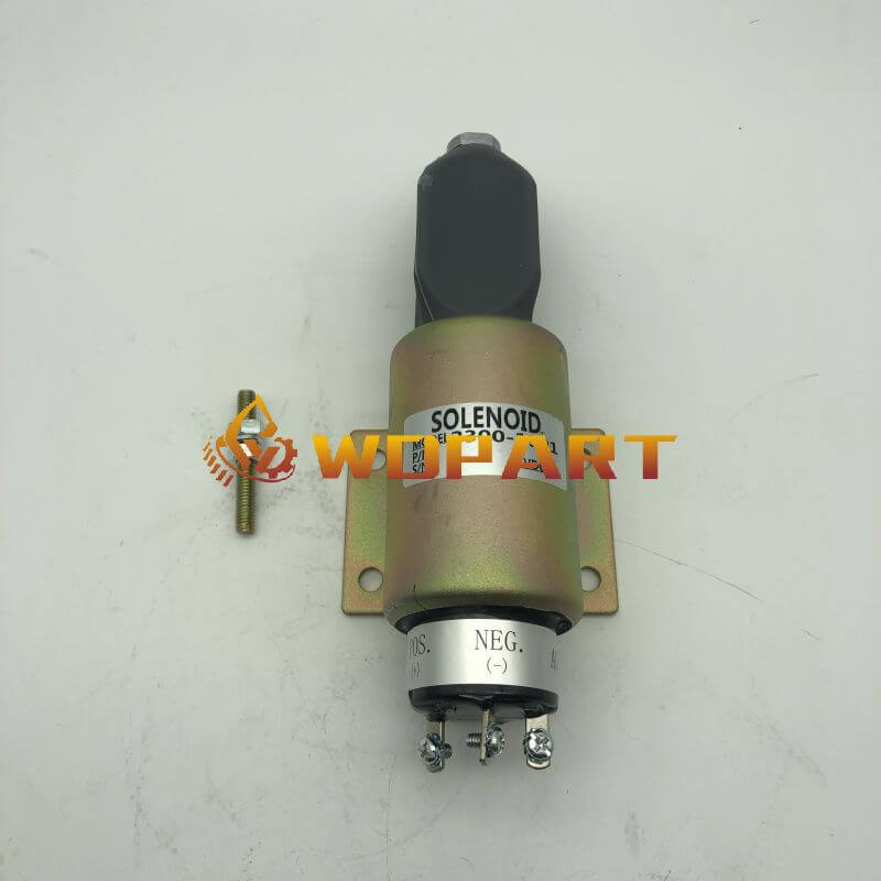 Full Throttle Stop Solenoid 2300-1501 288045-001 for Woodward Hobart Jetex 5D