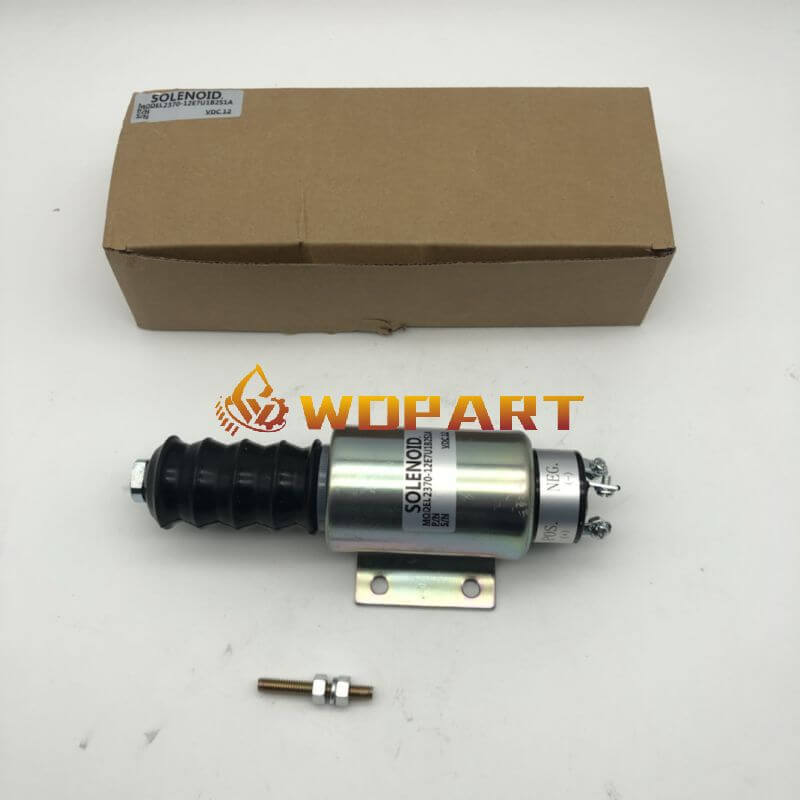 Diesel Stop Solenoid 2300-1514 2370-12E7U1B2S1A for Woodward 2370 Series
