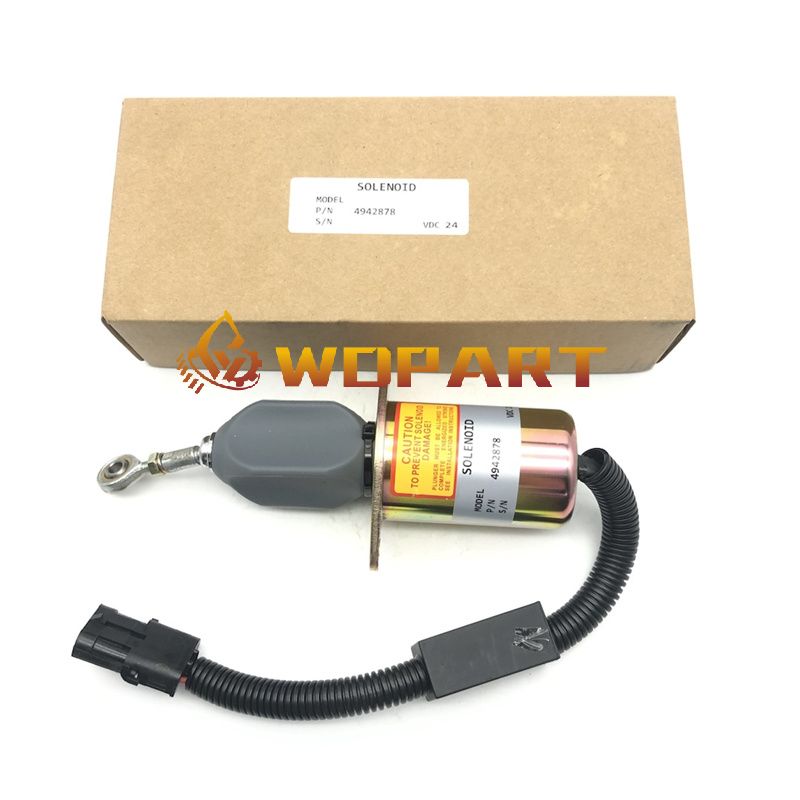 3415706 4942878 5365993 Fuel Shut Off Flameout Solenoid Valve for Cummins Engine 6BT 4BT 6CT