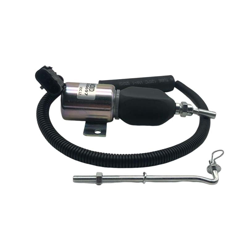24V Stop Solenoid 3964622 SA-5006-24 13026697 For Cummins C B 5.9L 8.3L 8.1 Excavator Hyundai 335LC-7