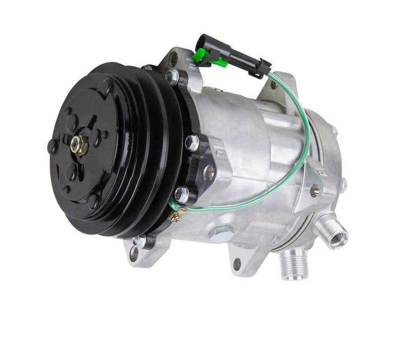 New A/C Compressor 425-963-A230 24V for Komatsu WA380-1LC WA420-1LC WA500-1LC WA500-1LE WA600-1LE | WDPART