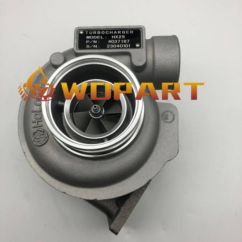 Turbo Turbocharger 4037187 4036087 3598866 for Iveco Backhoe Loader With 4 CYL 2 VAL LTC Engine