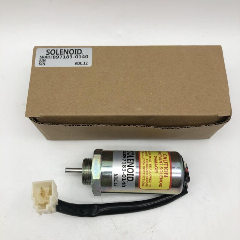 Stop Solenoid 897183-0140 MV1-70 for Isuzu Engine 12V