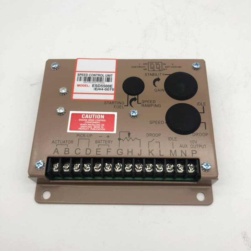WDPART ESD5500E Electronic Engine Speed Controller Governor for Generator Genset