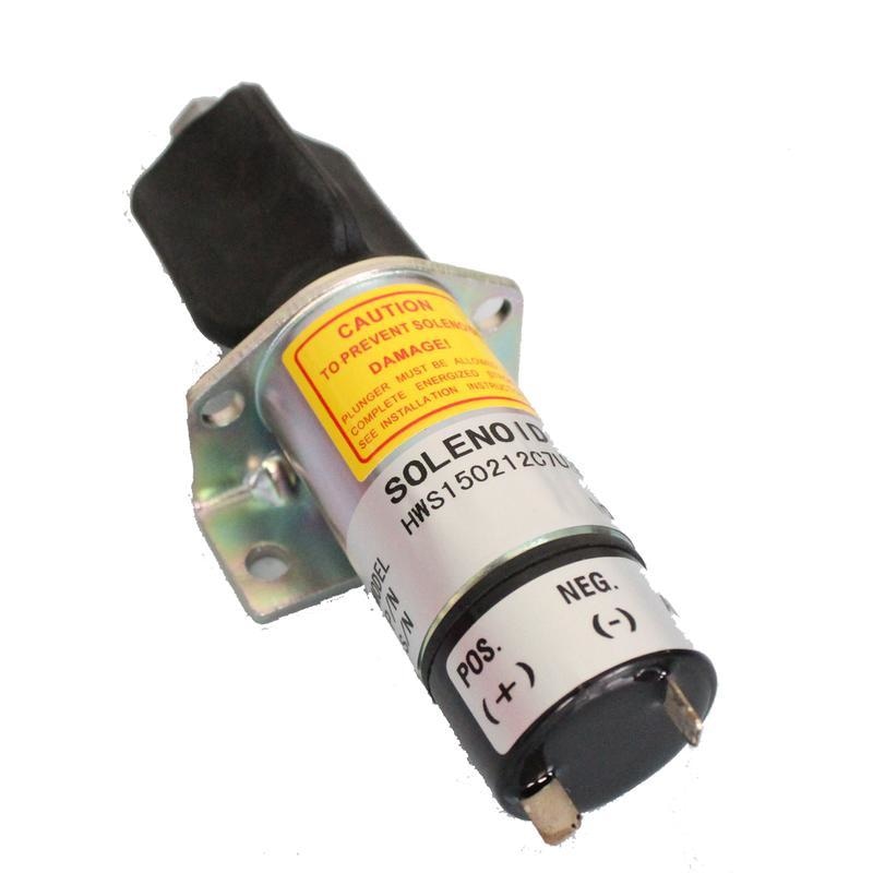 1500-2002 1502-12C7U2B1S1 Fuel Stop Solenoid for Woodward 12V 1502 | WDPART