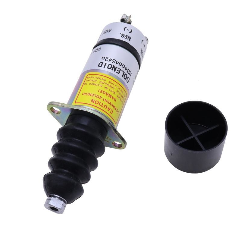 Diesel Stop Solenoid SA-4826 1502-12D2U1B1S1 with 2 Terminals for Woodward 1500 Series 12V | WDPART