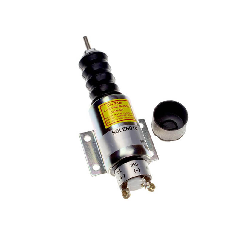 12V 3 Terminals Stop Solenoid SA-3193-12 2003-12E2U1B2S1A for Woodward 2000 Series
