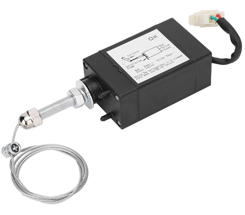 XHQ-PT Diesel Engine Flame Out Device Engine Stop Solenoid 12V 24V