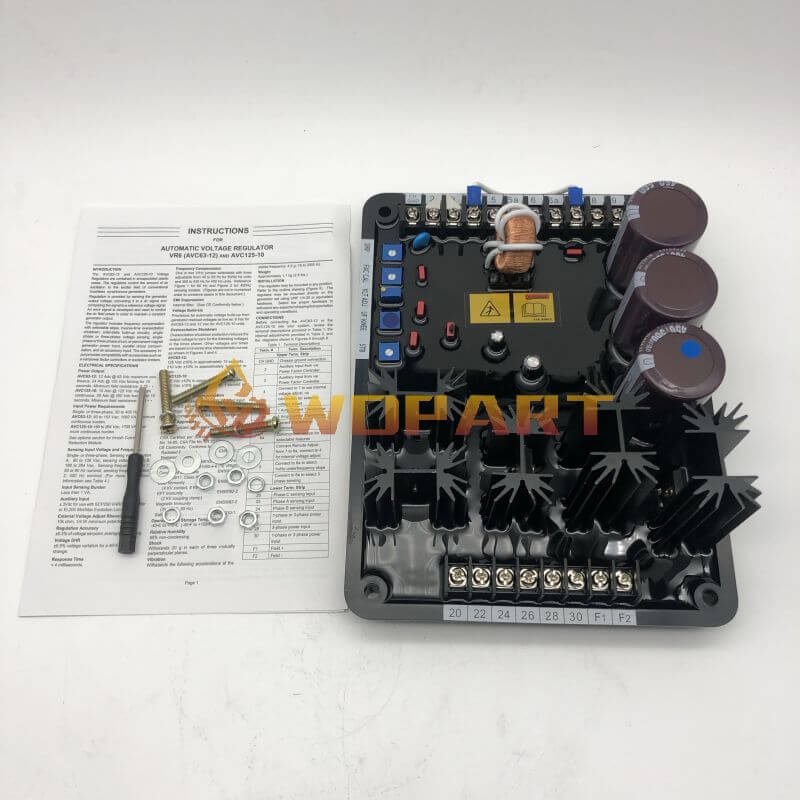 Replacement AVC125-10B1 Automatic Voltage Regulator AVR for Basler