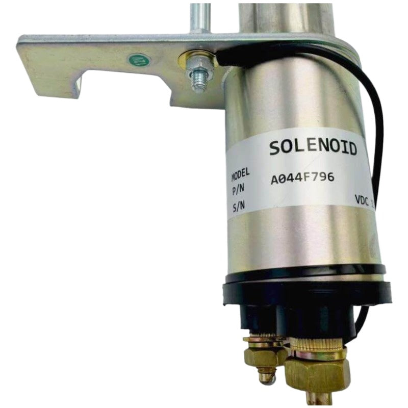 New 12V Stop Solenoid Valve A044F796 for Cummins Engine Generator X2.5-G2