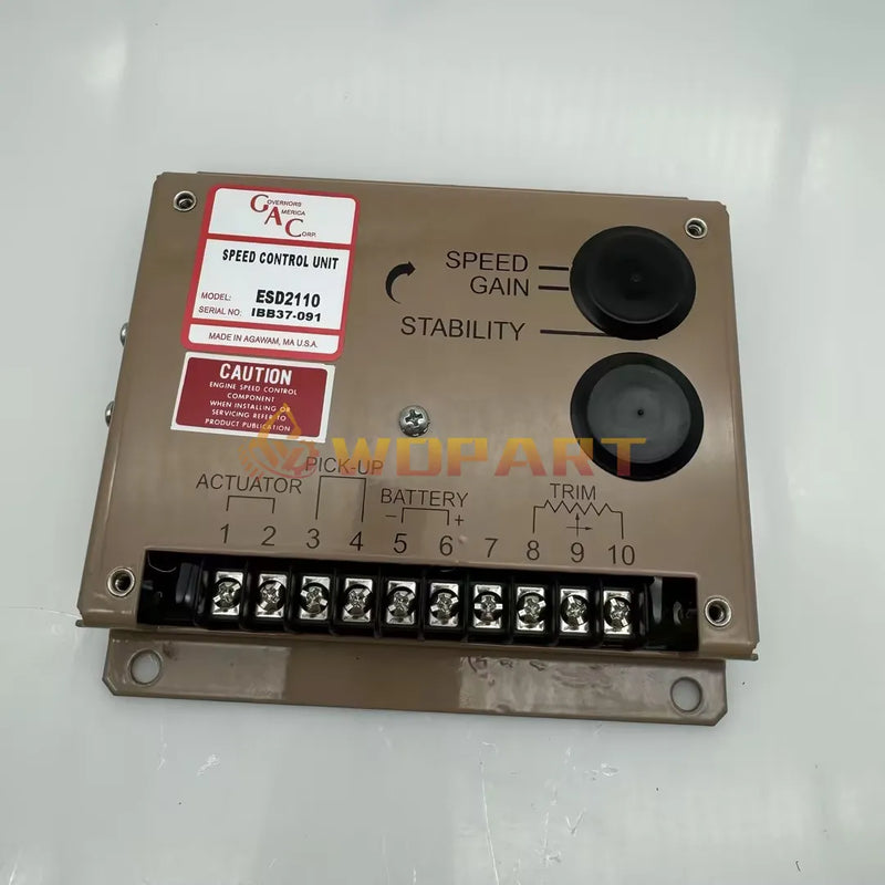 Wdpart ESD-2110 ESD2110 Speed Control for GAC