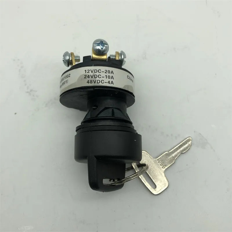 Ignition Switch 4360469 With Two Keys 2860030 for JLG 500RTS 600A 600AJ 600S 600SJ 601S 660SJ E300A