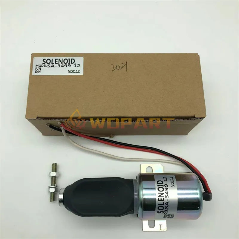 Wdpart Diesel Stop Solenoid SA-4976 1751ES-12E6ULB5S8 for Woodward