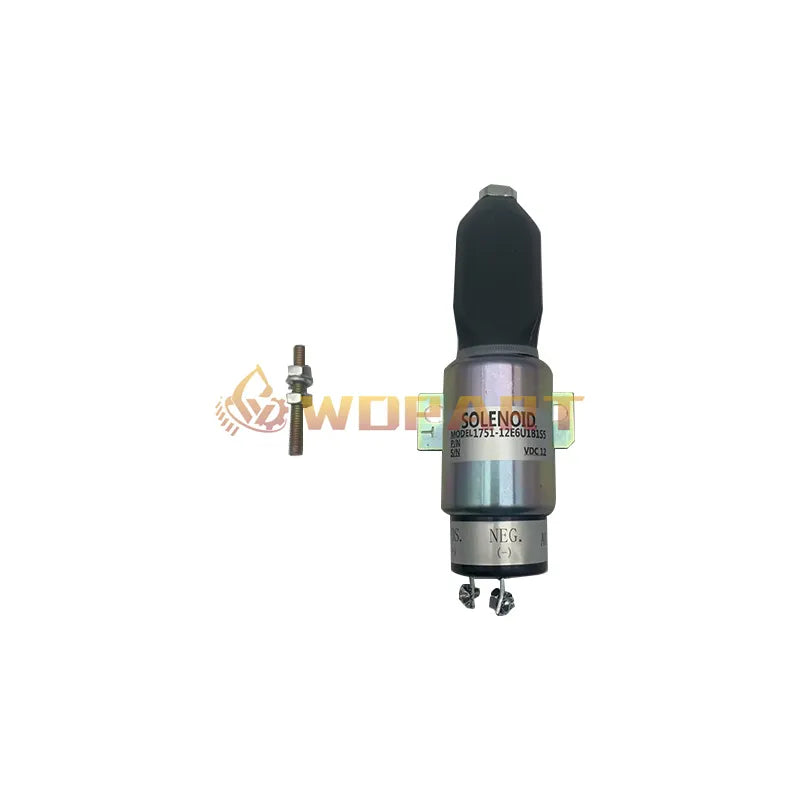 Diesel Stop Solenoid 1700-2505 1751-12E6U1B1 compatible with Woodward Shutdown Engine