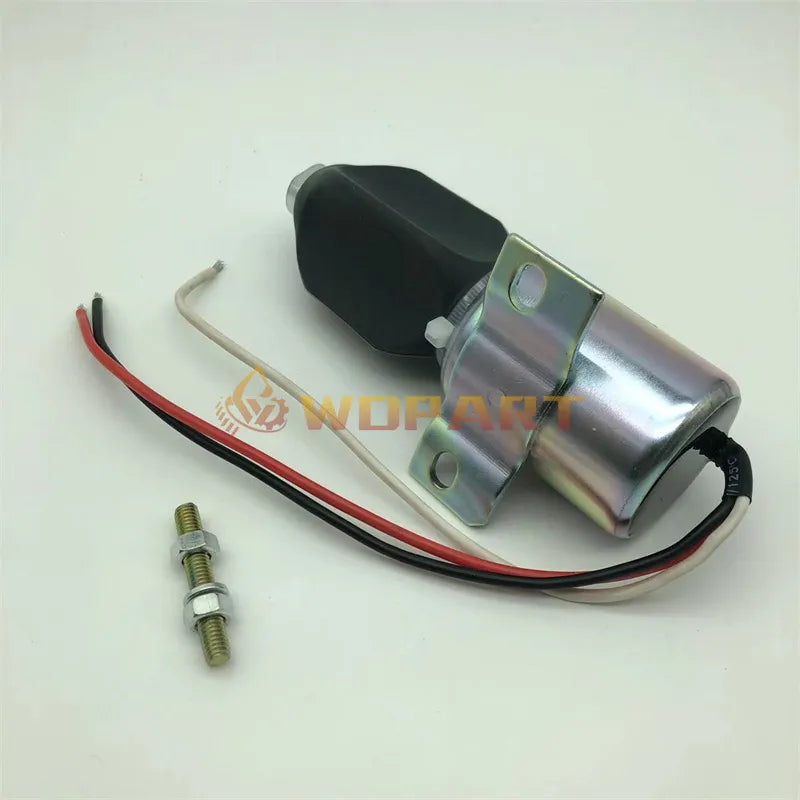 Diesel Stop Solenoid SA-4976 1751ES-12E6ULB5S8 for Kubota 21HP Engine 1991-2005