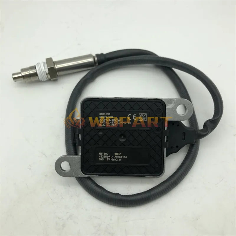 Wdpart 5WK9 6753B 4326869RX NOx Nitrogen Oxide Sensor 12V for Cummins ISB 6.7L Engine