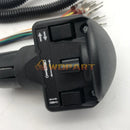 6680419 Left Auxiliary Four Joystick Switch Handle for Bobcat Skid Steer Loader 751 863 S100 Compact Track Loader T110