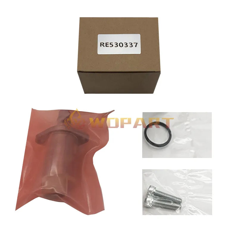 Fuel Pump Suction Control Valve DZ111135 RE531864 Compatible with John Deere 4045 6068 Engine 210G 290GLC 380GLC Excavator