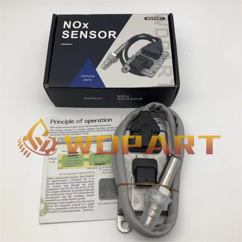 24V Nitrogen Oxide NOx Sensor 5WK97206A 5WK9 7206A 8983023940 for ISUZU Truck