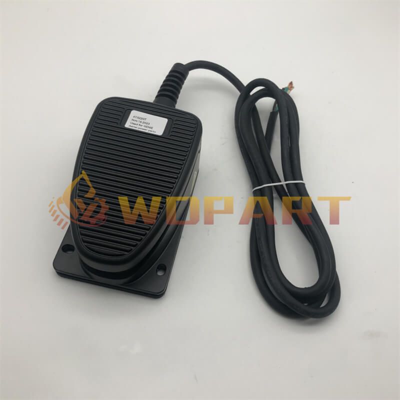 Wdpart 61322 61322GT Foot Switch Pedal with Harness for Genie Boom Lift S-100 S-105 S-120 S-125 SX-135 SX-150 SX-180