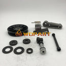 Wdpart Replacement 6662997 Fan Tensioner Pully Kit for Bobcat S130 S150 S160 S175 S185 S205