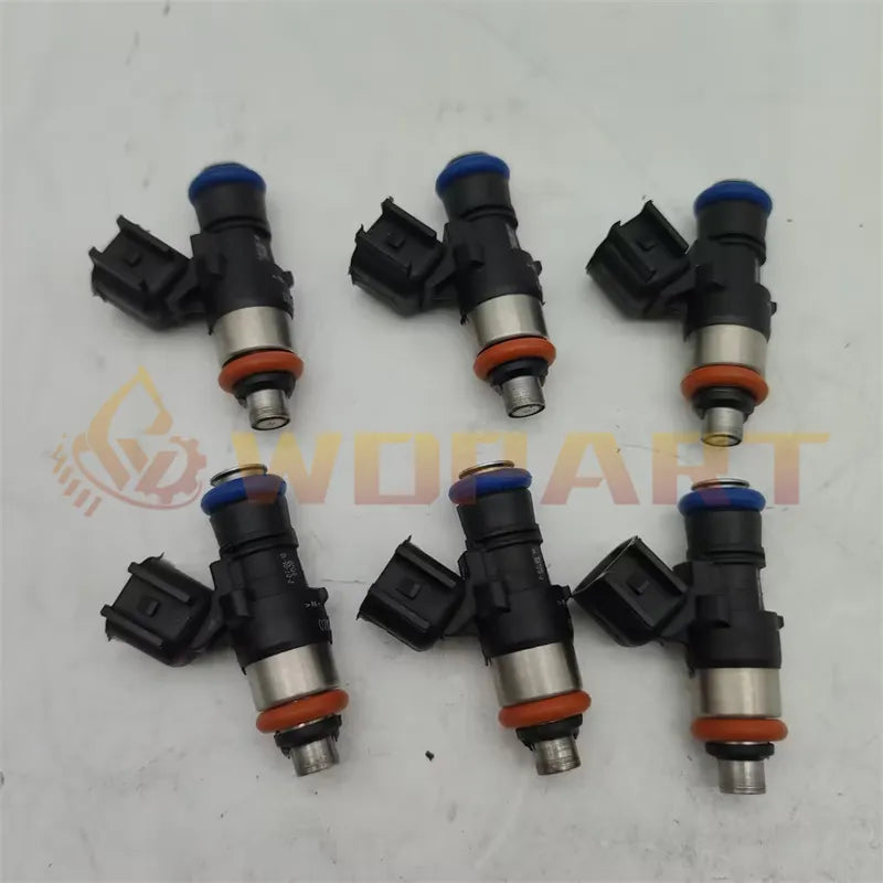 6Pcs Fuel Injectors 0280158189 For Ford Mercury Mazda 3.0L Escape Fusion V6