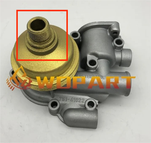 Wdpart Water Pump 186-6178 186-6714 for Onan US Military Generator MEP-802A MEP-803A Engine