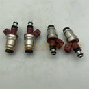 New 4PCS Fuel Injector 16600-86G00 16600-86G10 For Nissan D21 Pickup 2.4L