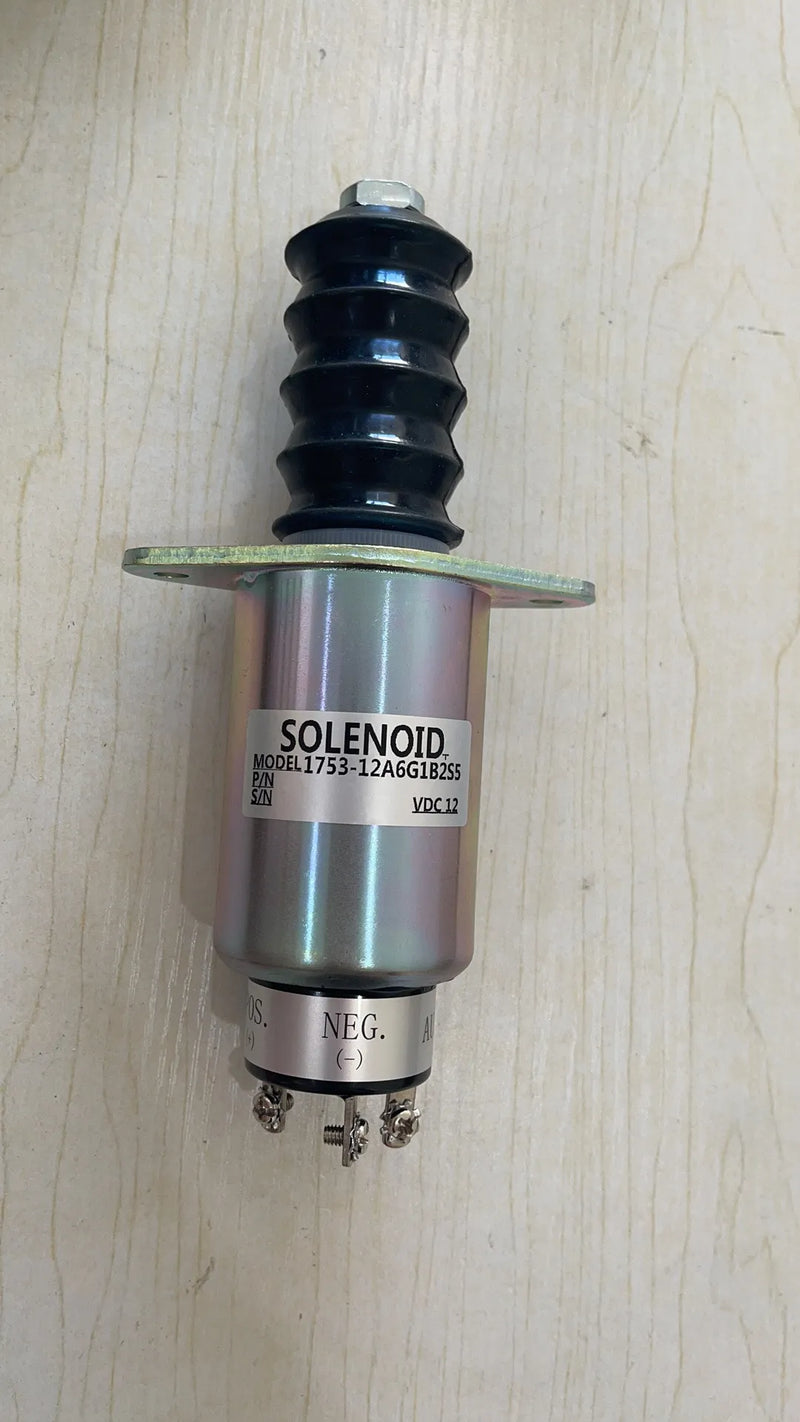 Diesel Stop Solenoid SA-4608-12 1753-12A6G1B2S5 for Woodward