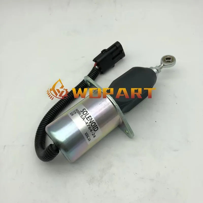 Replacement Stop Solenoid Valve 3935650 SA-4764-24 6CT 24V for Cummins Diesel Engine