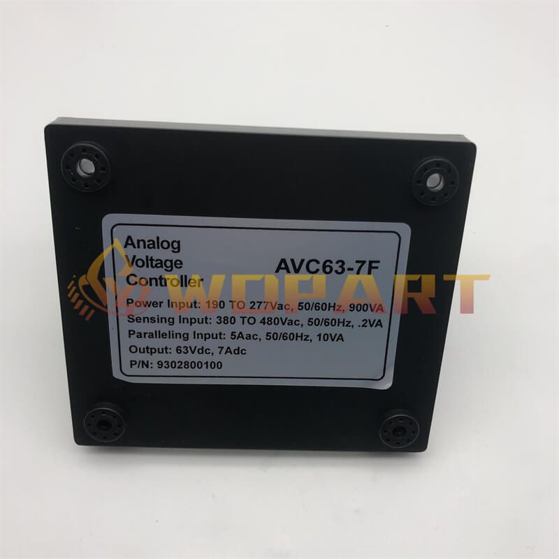 WDPART AVR AVC63-7F Automatic Voltage Regulator for Diesel Generator Genset Volt Regulation