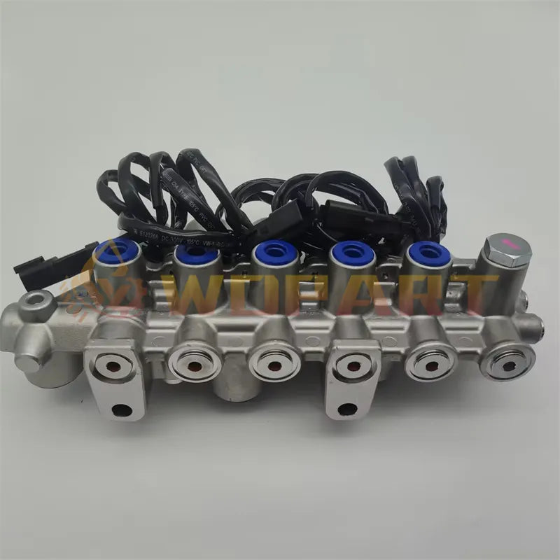 Solenoid Valves Set Assy 20Y6041611 20Y604-1611 for Komatsu Excavator PC200-8 PC200LC-8