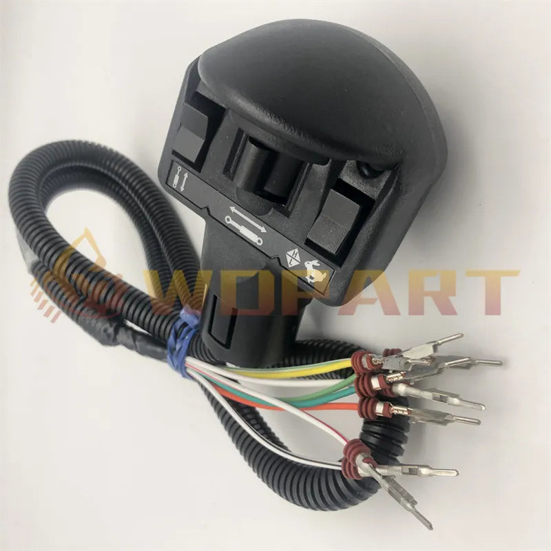 WDPART Original 6680418 Right Auxiliary Four Switch Handle for Bobcat 751 753 763 773 863 864 S510 S630 S205