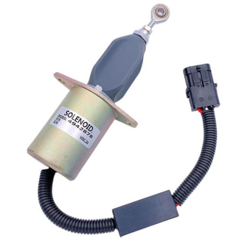 Fuel Shutoff Solenoid 3935649 4946639 for Cummins 5.9L 8.3L with Bosch