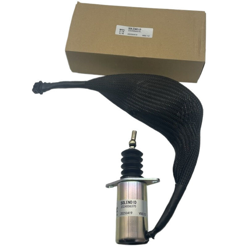 12V Stop Solenoid 2324006370 For Haulotte Boom Lift C12DX HA16SPX